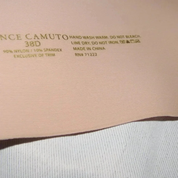 VINCE CAMUTO Tan Bra Size 38D - Picture 4 of 4